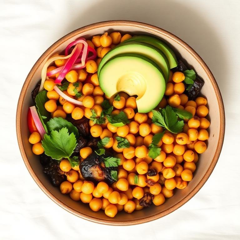 Buddha bowl pois chiches
