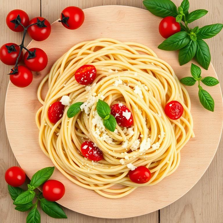 Pasta tomates basilic