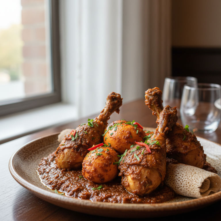 Doro wat (poulet au berbéré)